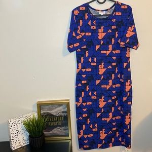 Abstract Julia LuLaRoe Dress
